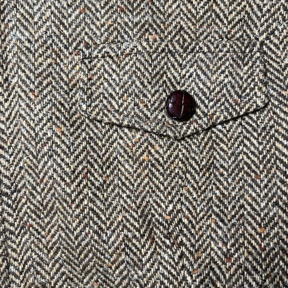 BROWN Wool Blazer by Hillary Hansen - Picture 9 of 16